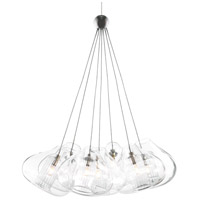 Tech Lighting 700MPCHR7C Cheers 7 Light 15 inch Chrome Pendant Ceiling Light in Monopoint thumb