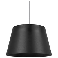 Henley LED 18 inch Textured Black/Black Pendant Ceiling Light