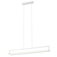 Tech Lighting 700LSTMBW-LED930-277 Timbre LED 48 inch Matte White Linear Suspension Ceiling Light in 277V photo thumbnail