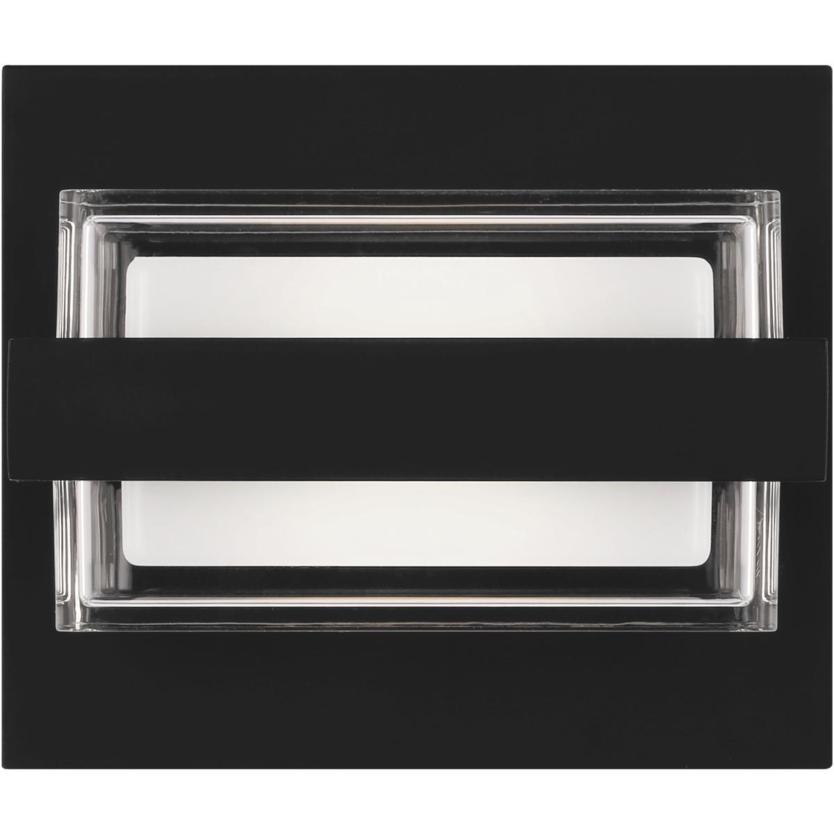 Visual Comfort Modern Collection 700BCKMD1B-LED930 Sean Lavin Kamden LED 5 inch Nightshade Black Bath Vanity Wall Light in LED 90 CRI 3000K