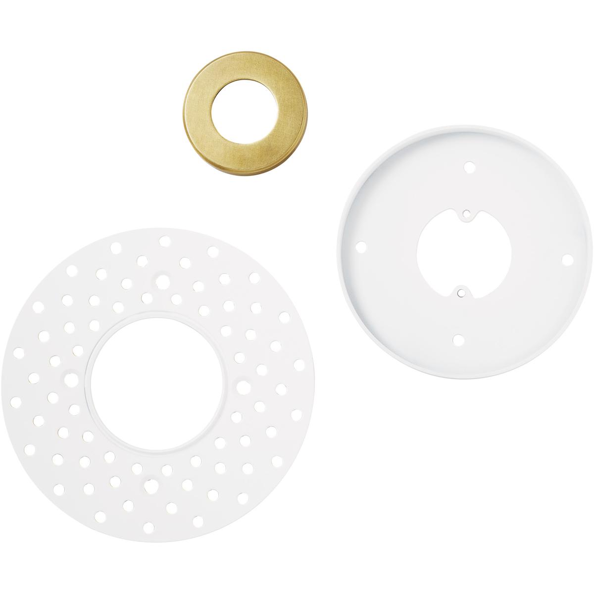 Visual Comfort Modern Collection 700CLRMDPLTNB Sean Lavin Collier Natural Brass Mud in Plate