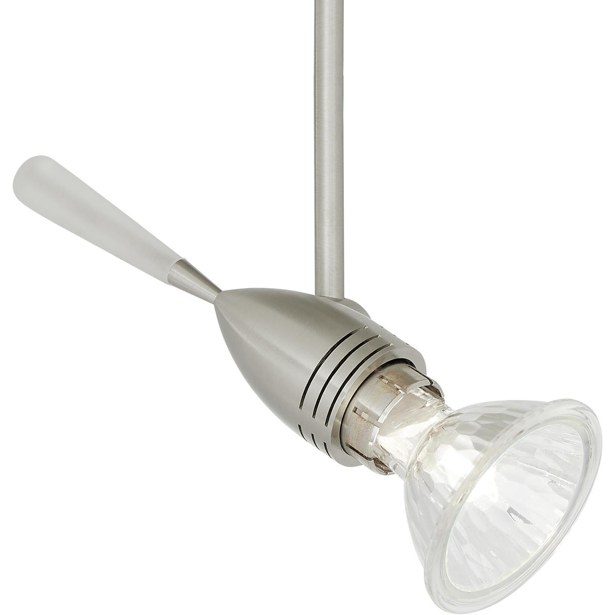 Visual Comfort Modern Collection 700FJAE12S Sean Lavin Aero 1 Light 12 Satin Nickel Low-Voltage Track Head Ceiling Light in 12 inch, FreeJack