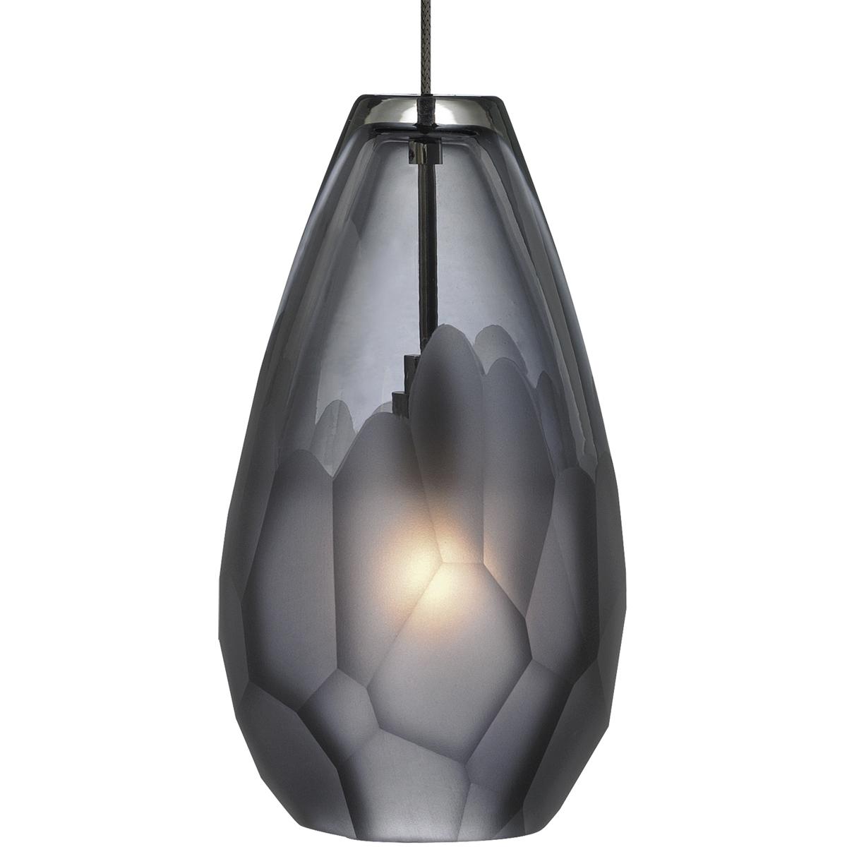 Visual Comfort Modern Collection 700FJBRLKZ-LEDS930 Sean Lavin Briolette 1 Light 12 Antique Bronze Low-Voltage Pendant Ceiling Light in FreeJack, LED