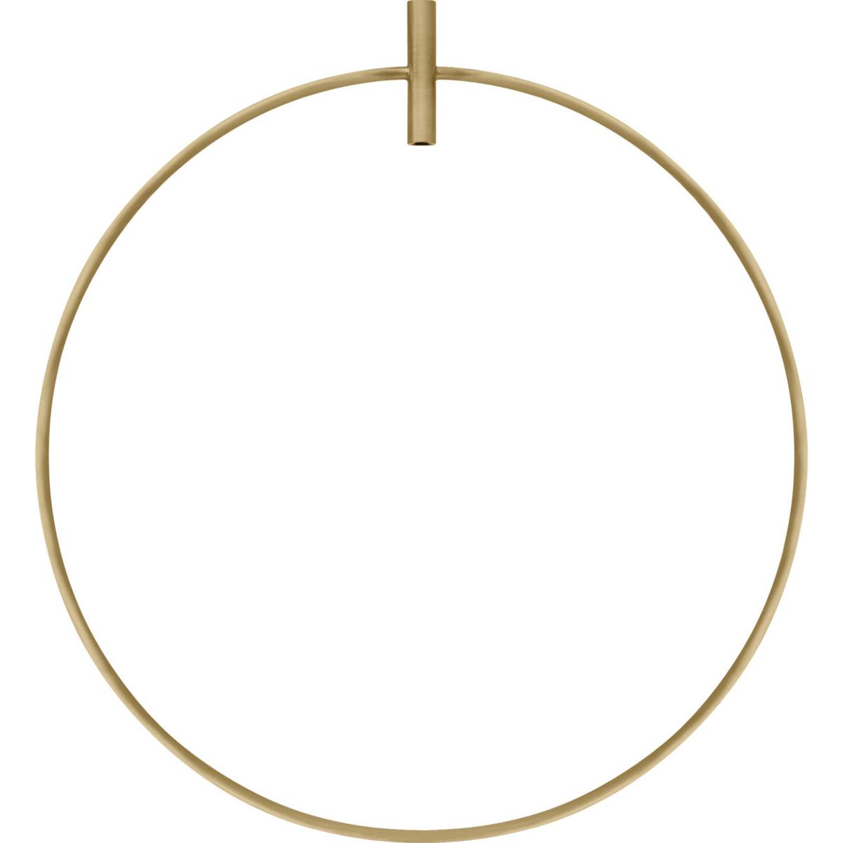 Visual Comfort Modern Collection 700LOCUSR13NB Sean Lavin Locus Natural Brass Ring Accessory in 13 inch