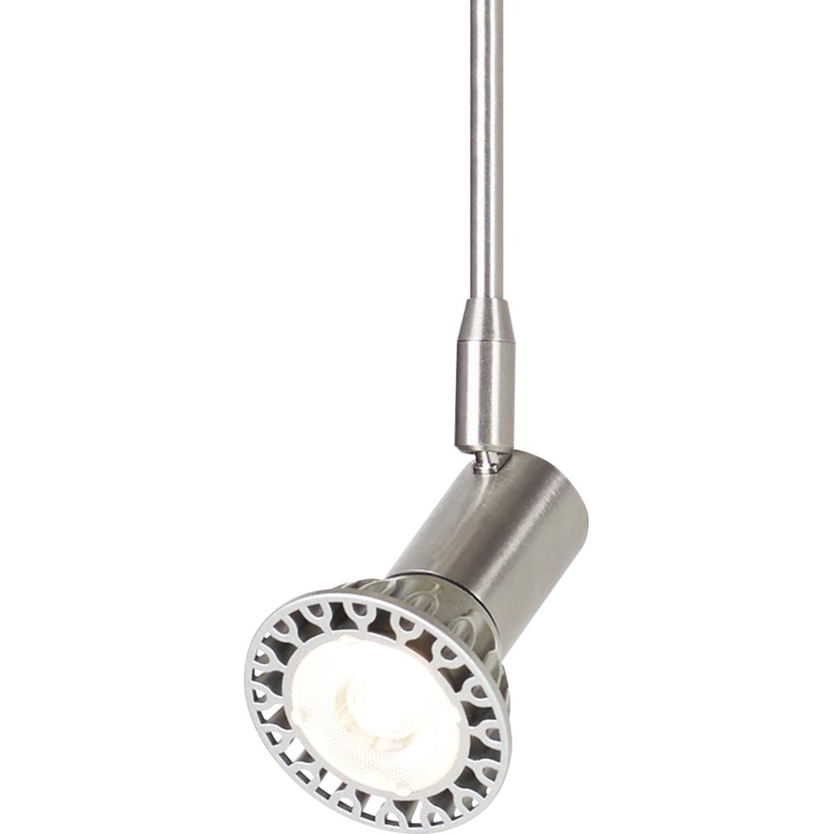 Visual Comfort Modern Collection 700MOBLT03S Sean Lavin Bolt 12 Satin Nickel Low-Voltage Track Head Ceiling Light in MonoRail, 3 inch
