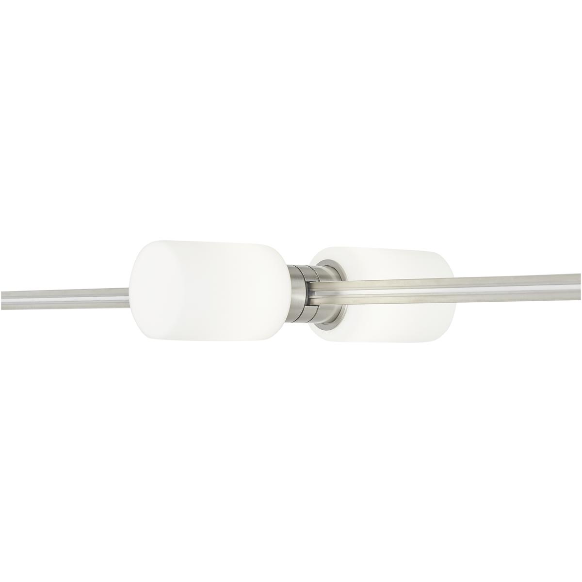 Visual Comfort Modern Collection 700MOCYLHS-LED930 Sean Lavin Modern Satin Nickel Low-Voltage Track Head Ceiling Light, Integrated LED