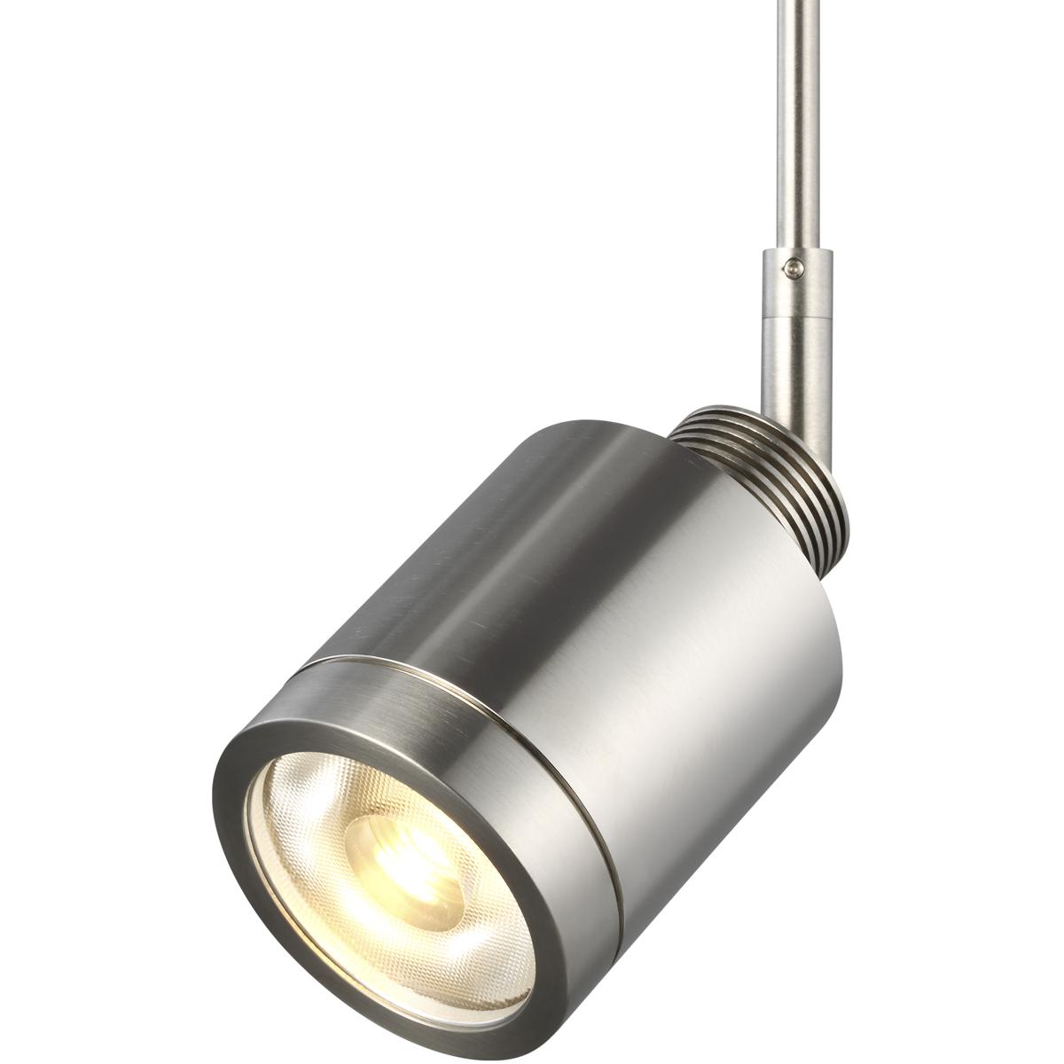 Visual Comfort Modern Collection 700MOTLML6S-LED930 Sean Lavin Tellium 1 Light 12 Satin Nickel Low-Voltage Track Head Ceiling Light in MonoRail, 6 inc