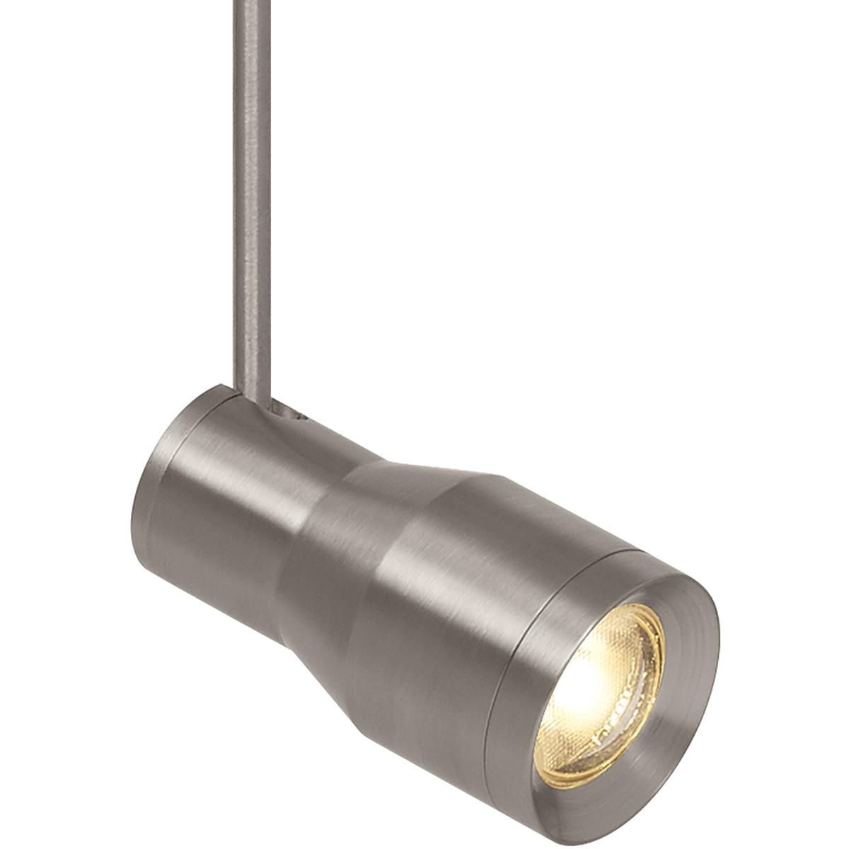Visual Comfort Modern Collection 700MPACE930405S Sean Lavin Ace 120 Satin Nickel Low-Voltage Track Head Ceiling Light in 3000K, Monopoint, Integrated