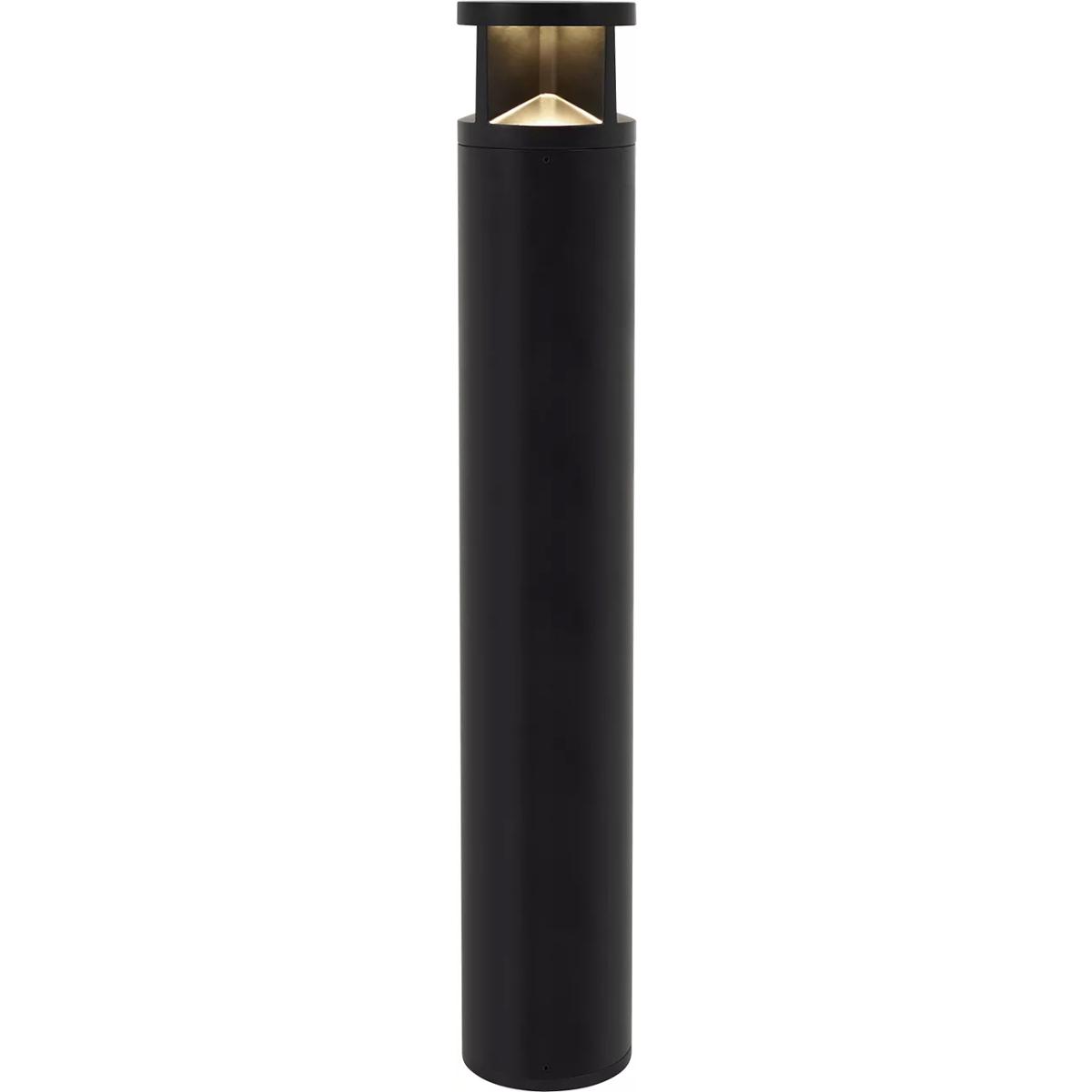 Visual Comfort Modern Collection 700OBARK283036BUNV Sean Lavin Arkay Two 120 24.2 watt Black Outdoor Bollard in LED 80 CRI 3000K, No Options, Integrat