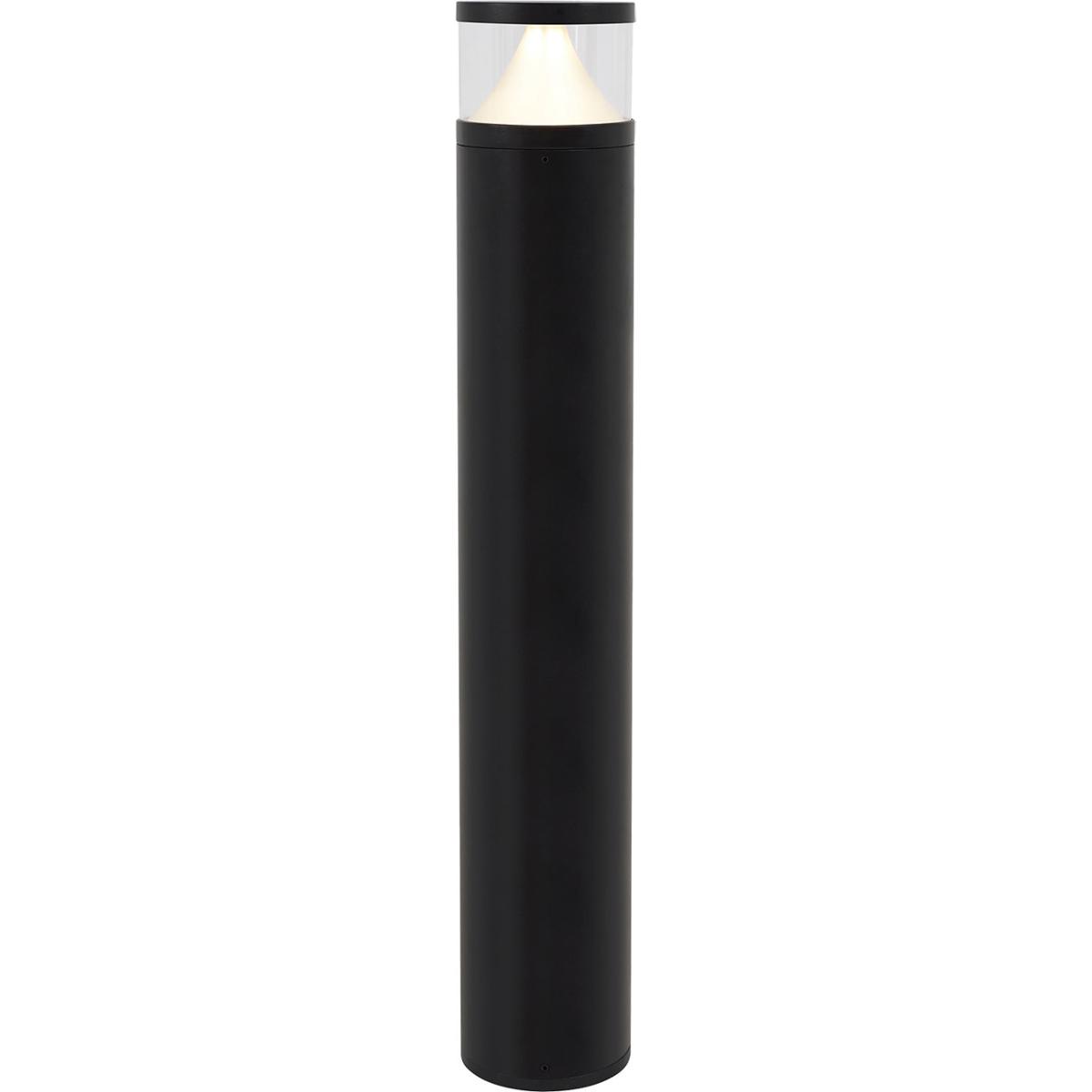 Visual Comfort Modern Collection 700OBARK384036BUNVEM Sean Lavin Arkay Three 120 15.3 watt Black Outdoor Bollard in LED 80 CRI 4000K, Emergency Batter