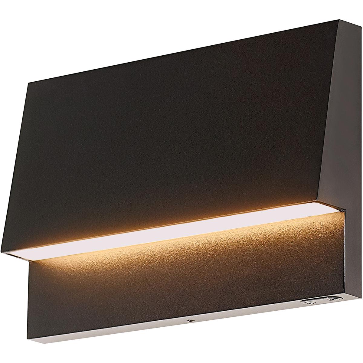 Visual Comfort Modern Collection 700OSKYSN92730Z120 Sean Lavin Krysen 120 11.15 watt Bronze Outdoor Wall/Step Light in 120V, Integrated LED