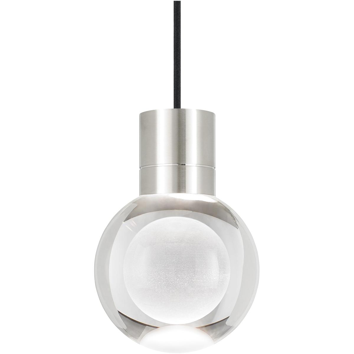 Visual Comfort Modern Collection 700TDMINAP1CBS-LED927 Sean Lavin Mina LED 5 inch Satin Nickel Pendant Ceiling Light