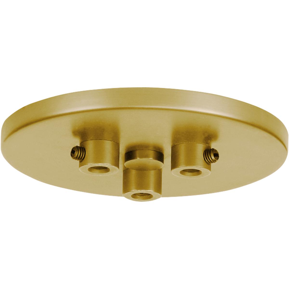 Visual Comfort Modern Collection 700TDMRD3TNB Line Voltage Mini Canopy Natural Brass Line-Voltage Mini Canopy