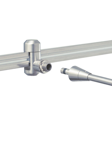 Visual Comfort Modern Collection 700WMOCHEDS Monorail Satin Nickel Rail FreeJack Connector Ceiling Light