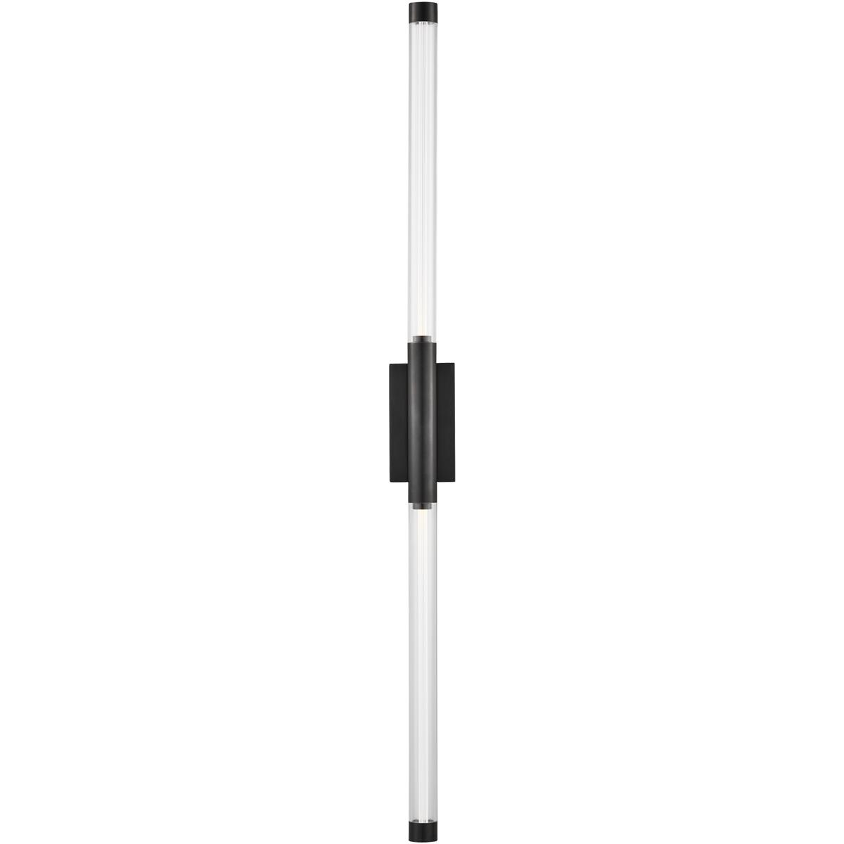 Visual Comfort Modern Collection 700WSPHB33BZ-LED927 Kelly Wearstler Phobos LED Dark Bronze ADA Wall Sconce Wall Light, Integrated LED