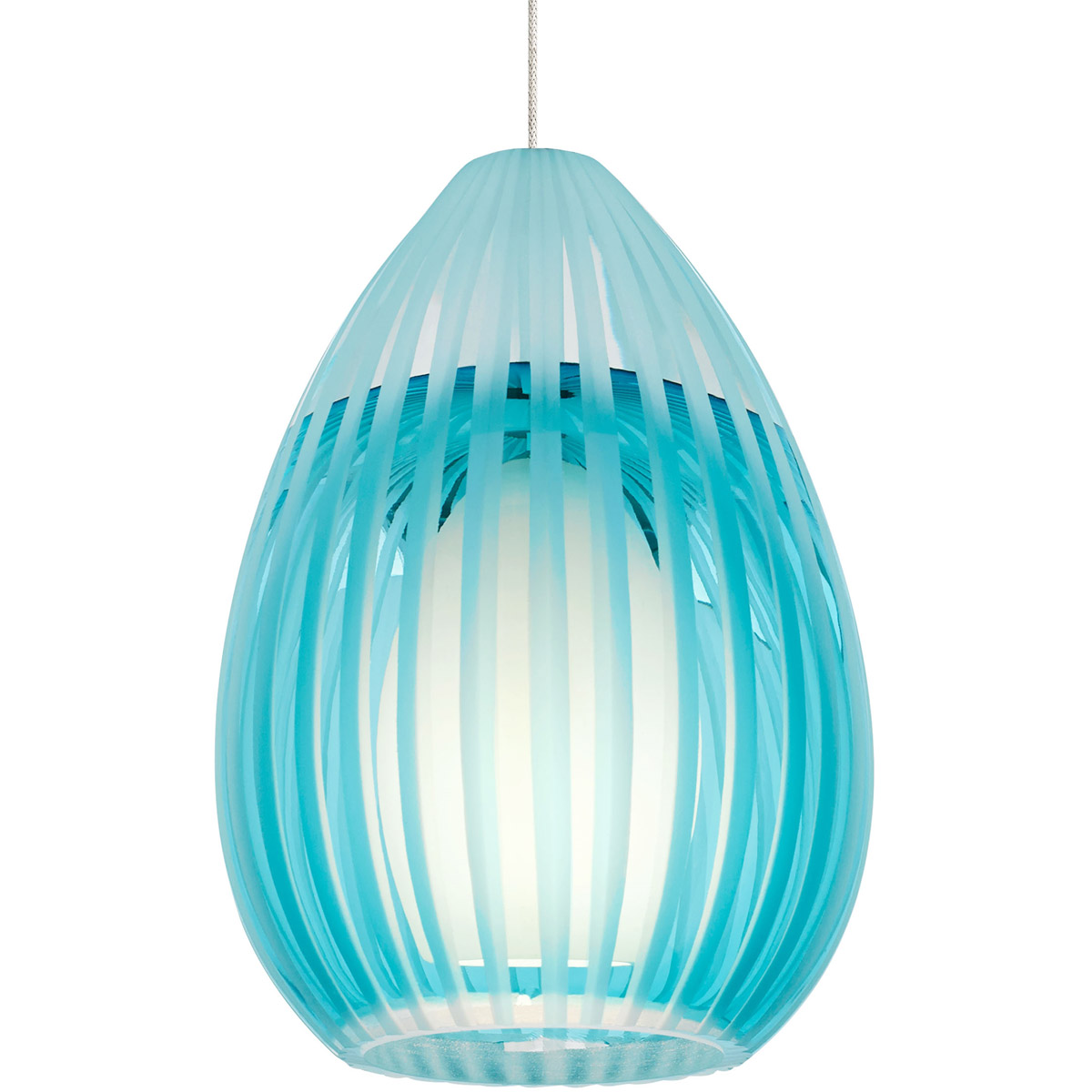 Visual Comfort Modern Collection 700FJAVAQC Ava 1 Light 120V Chrome Low-Voltage Pendant Ceiling Light