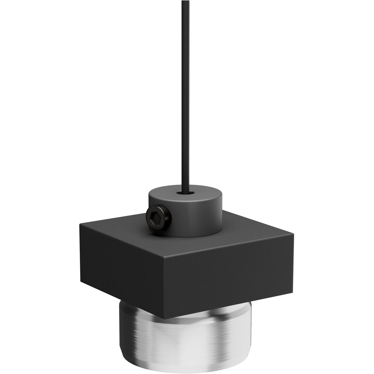 Visual Comfort Modern Collection 700BRXCBLCB Brox Nightshade Black Aircraft Connector