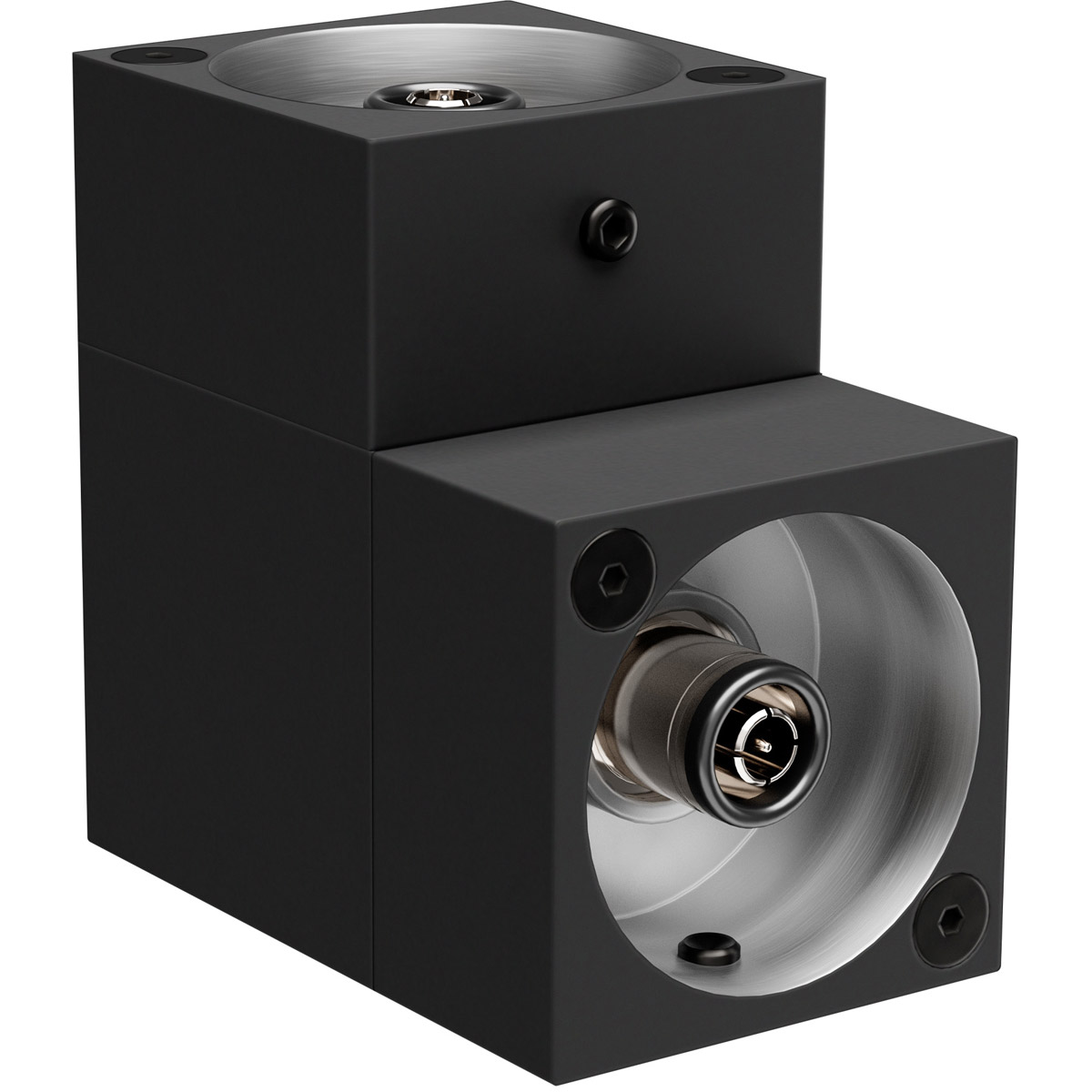 Visual Comfort Modern Collection 700BRXLB Brox Nightshade Black Connectors