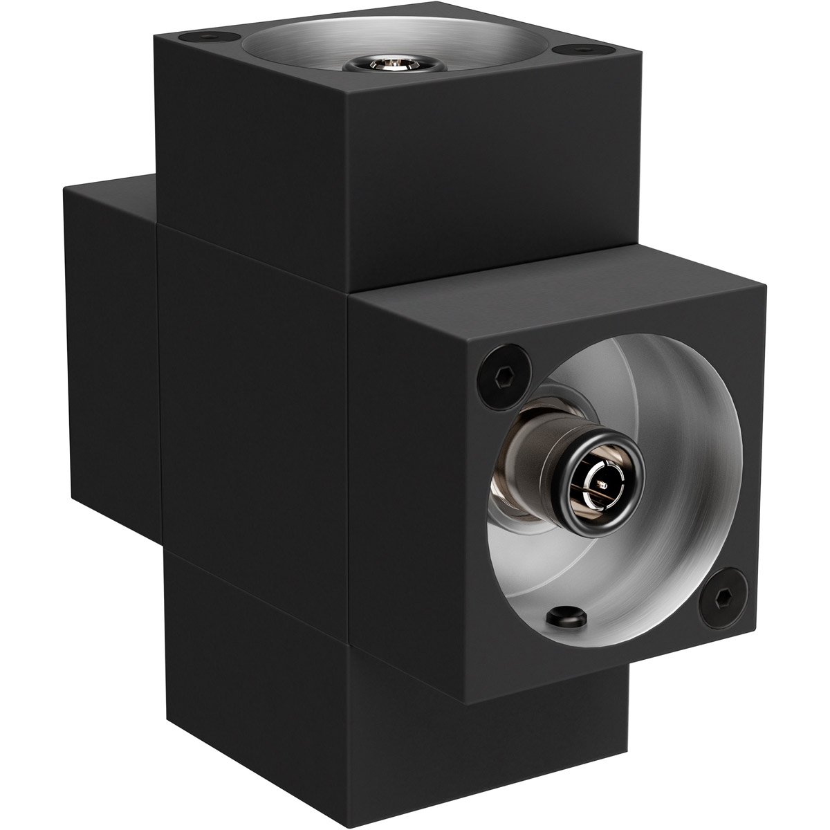 Visual Comfort Modern Collection 700BRXXB Brox Nightshade Black Connectors