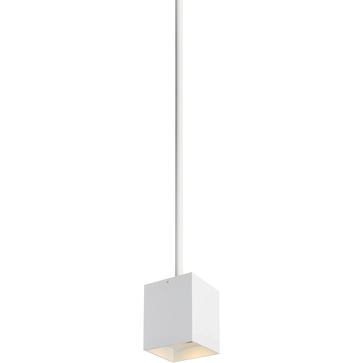 Visual Comfort Modern Collection 700TDEXOP62420WW-LED930 Sean Lavin Exo LED 5.2 inch White Pendant Ceiling Light in LED 90 CRI 3000K, 20 Degree, Matte
