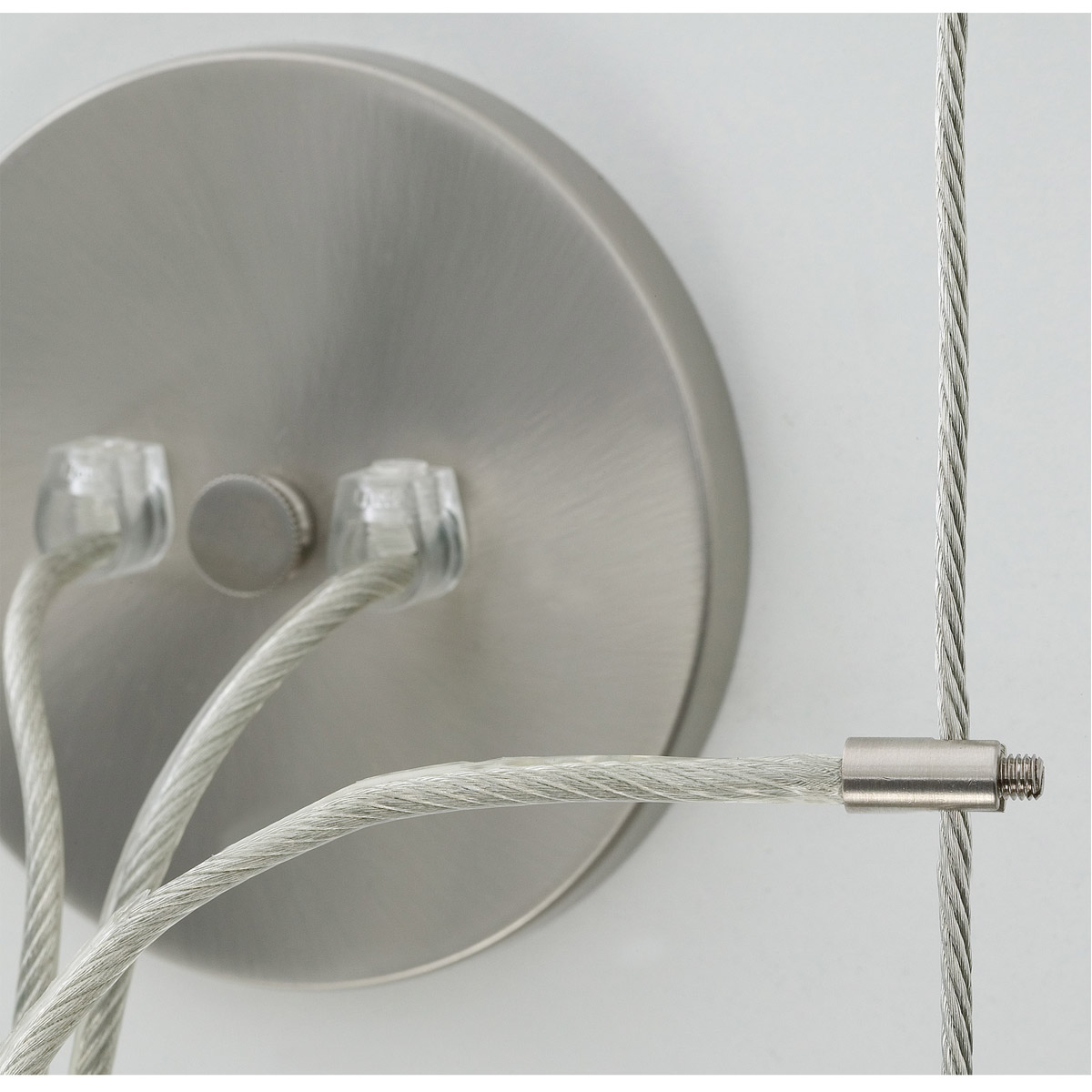 Visual Comfort Modern Collection 700KPCENC Kable Lite 144 inch Chrome Kable Lite Center Dual-Feed