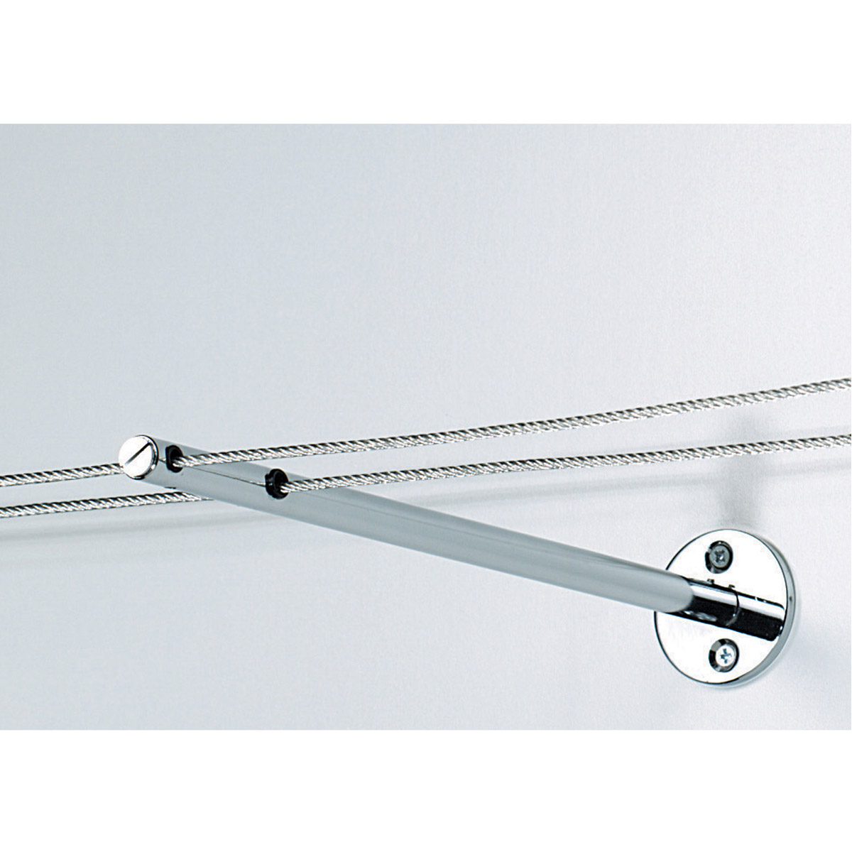 Visual Comfort Modern Collection 700KWSO1202S Kable-Lite Satin Nickel Outside Rigger