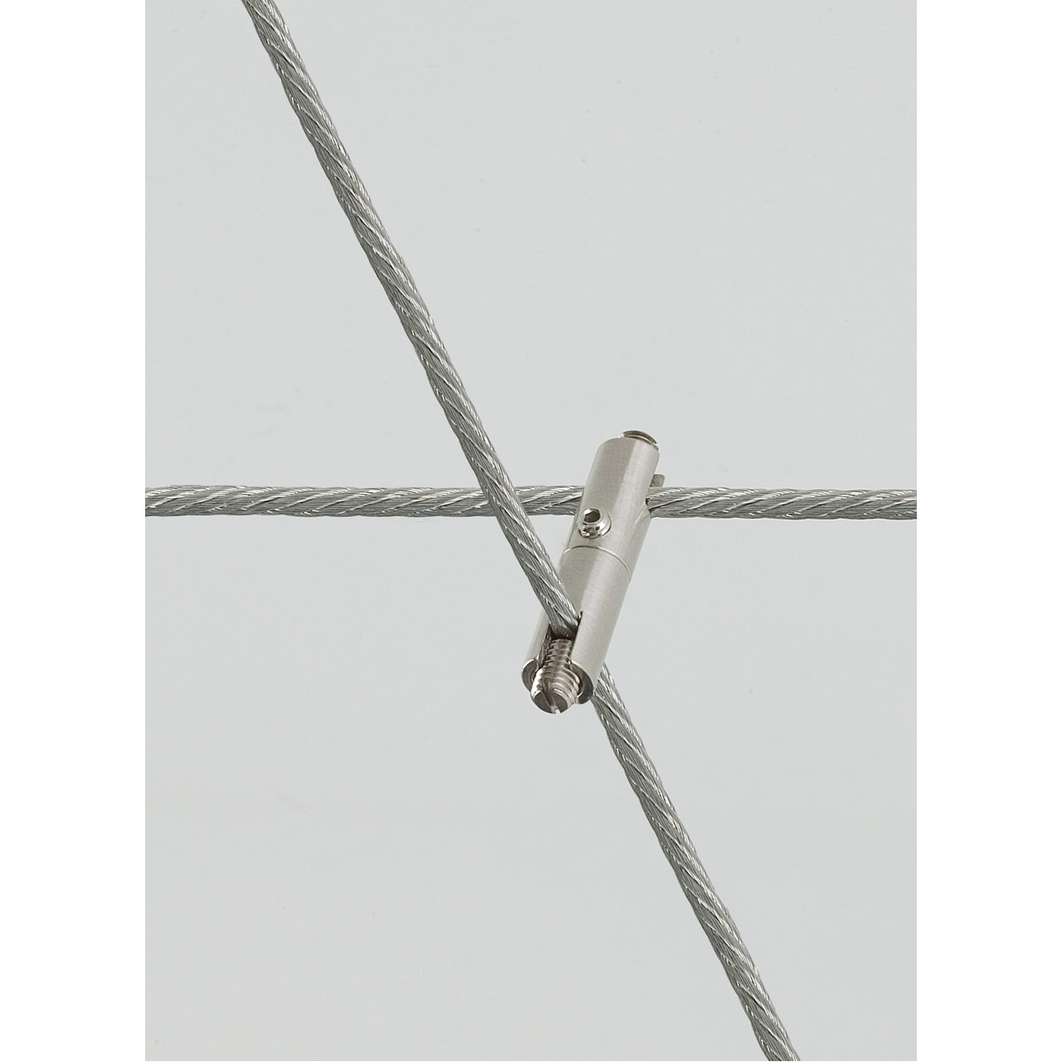 Visual Comfort Modern Collection 700PARTD9S Kable-Lite Satin Nickel Power Jumpers
