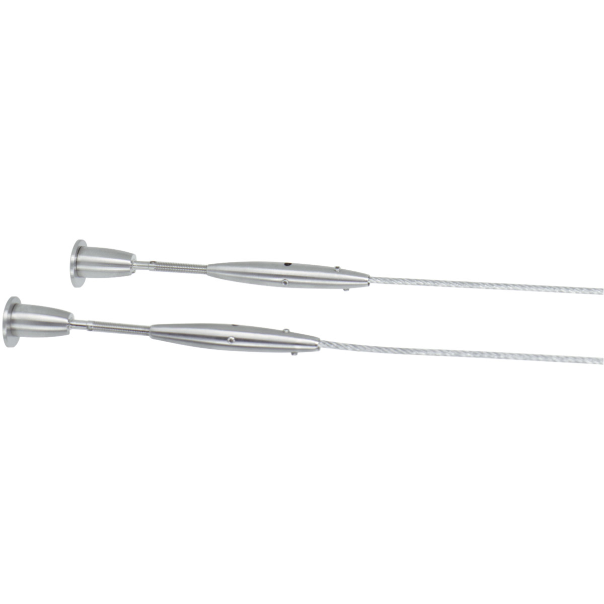 Visual Comfort Modern Collection 700KSOFTTS Kable-Lite Satin Nickel Soft Turnbuckles