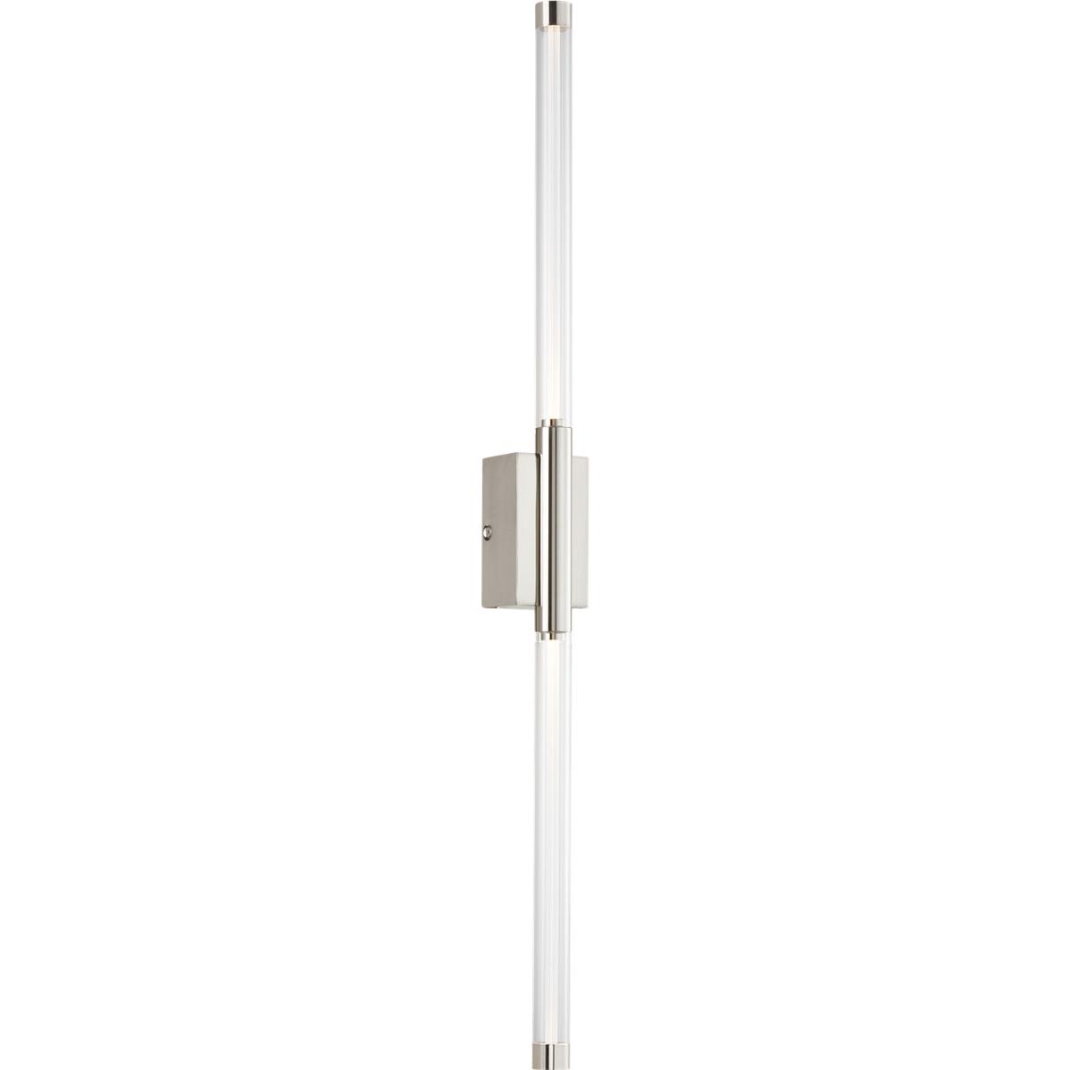 Visual Comfort Modern Collection 700WSPHB33N-LED927 Kelly Wearstler Phobos LED Polished Nickel ADA Wall Sconce Wall Light, Integrated LED