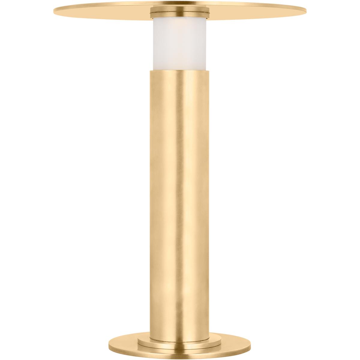 Visual Comfort Modern Collection KWTB61527HAB Kelly by Kelly Wearstler Miguel 10 inch 2.2 watt Hand Rubbed Antique Brass Rechargeable Table Lamp Porta