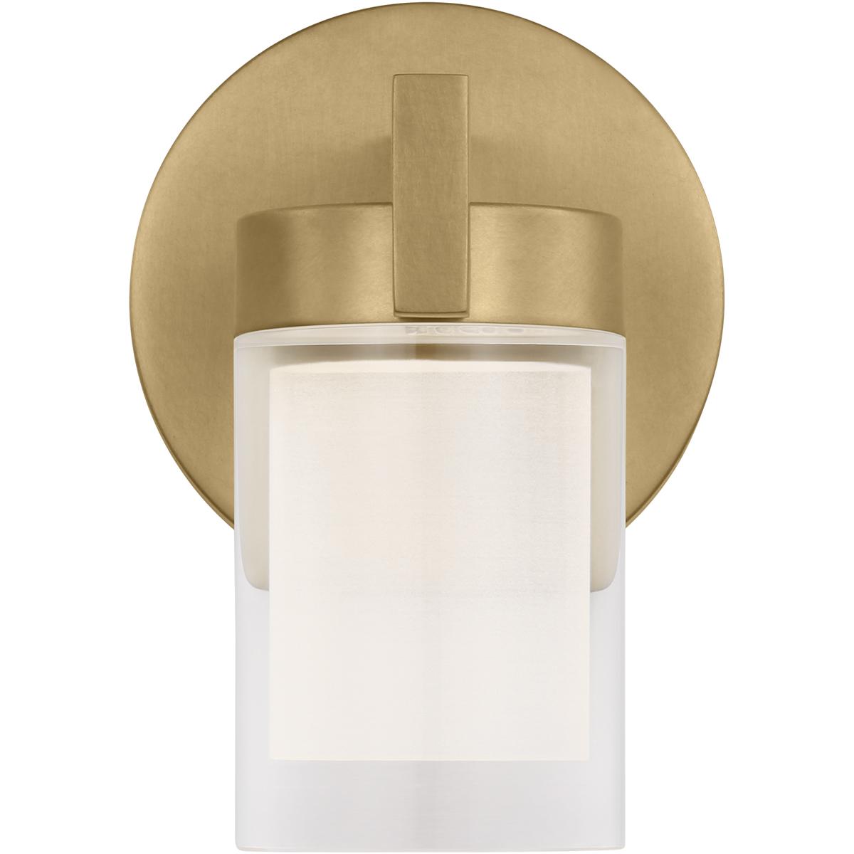 Visual Comfort Modern Collection KWWS19927NB Kelly Wearstler Esfera LED 3.9 inch Natural Brass ADA Wall Sconce Wall Light in LED 90 CRI 2700K