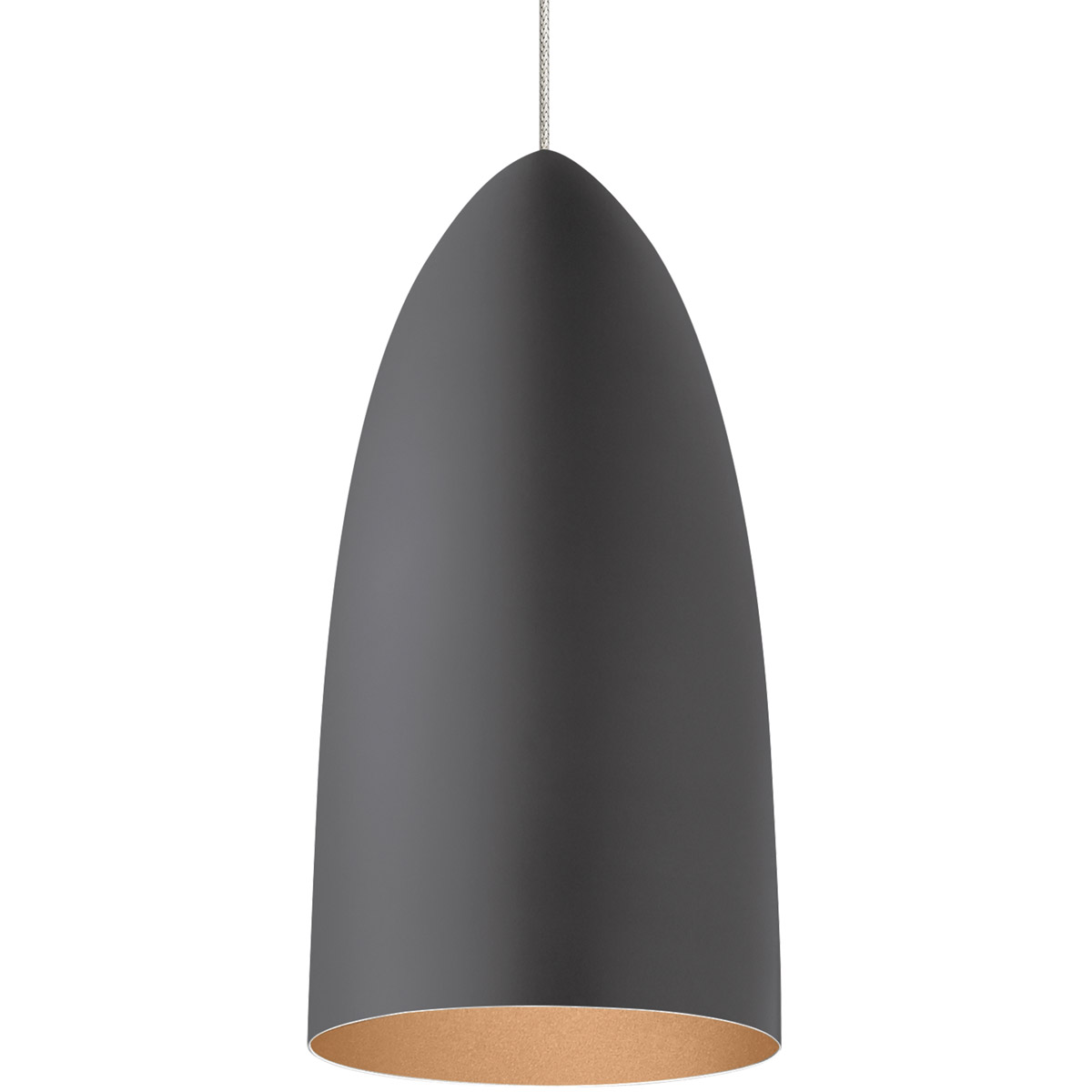Visual Comfort Modern Collection 700FJSIGMYPS-LED930 Mini Signal 1 Light 12 Satin Nickel Low-Voltage Pendant Ceiling Light in FreeJack, LED 90 CRI 300
