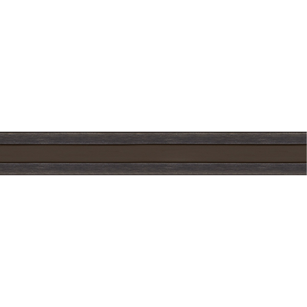 Visual Comfort Modern Collection 700MOA48BRZ MonoRail Antique Bronze Monorail Hardware in 48 inch, Brown Glass