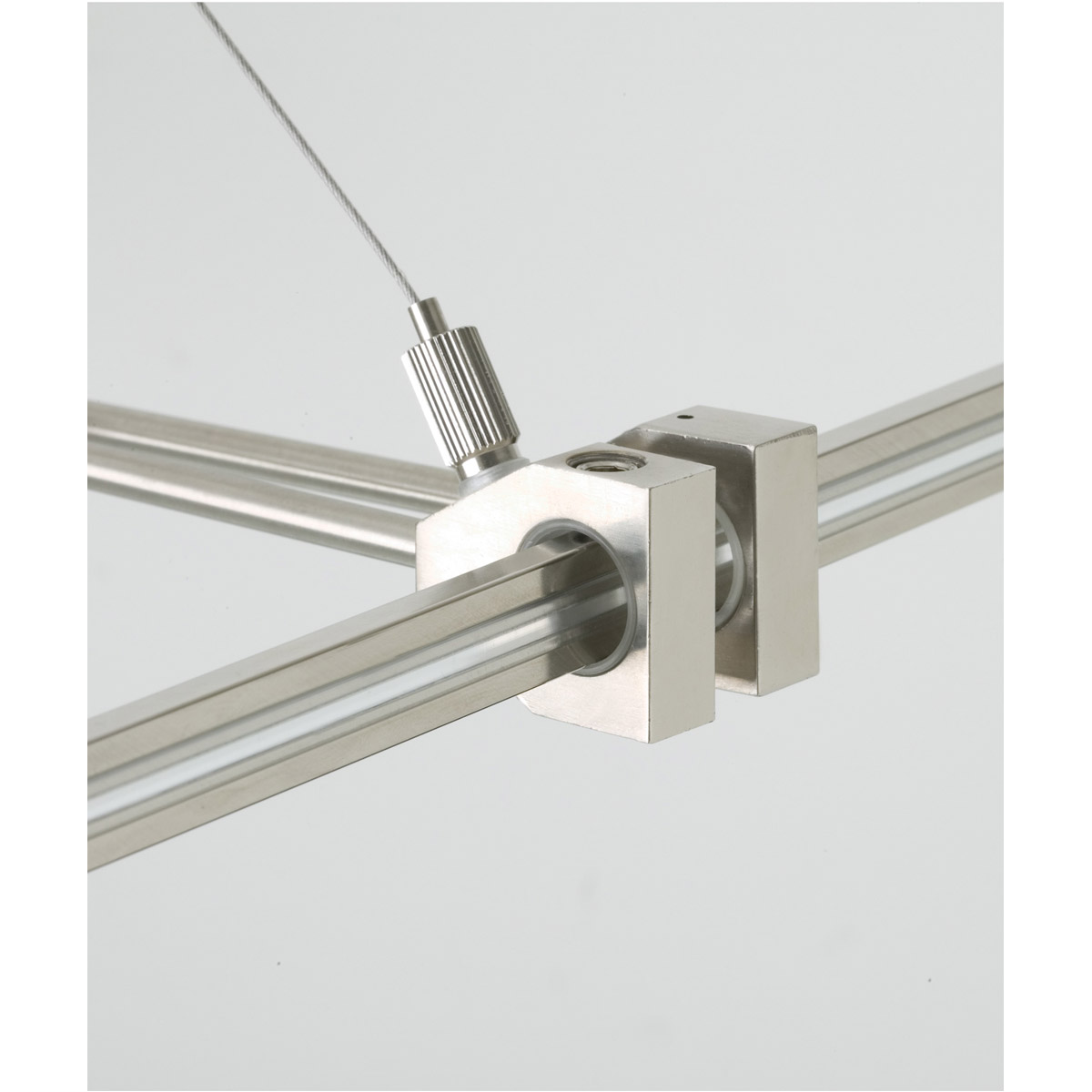 Visual Comfort Modern Collection 700MOSORGS MonoRail Satin Nickel Support Outside Rigger