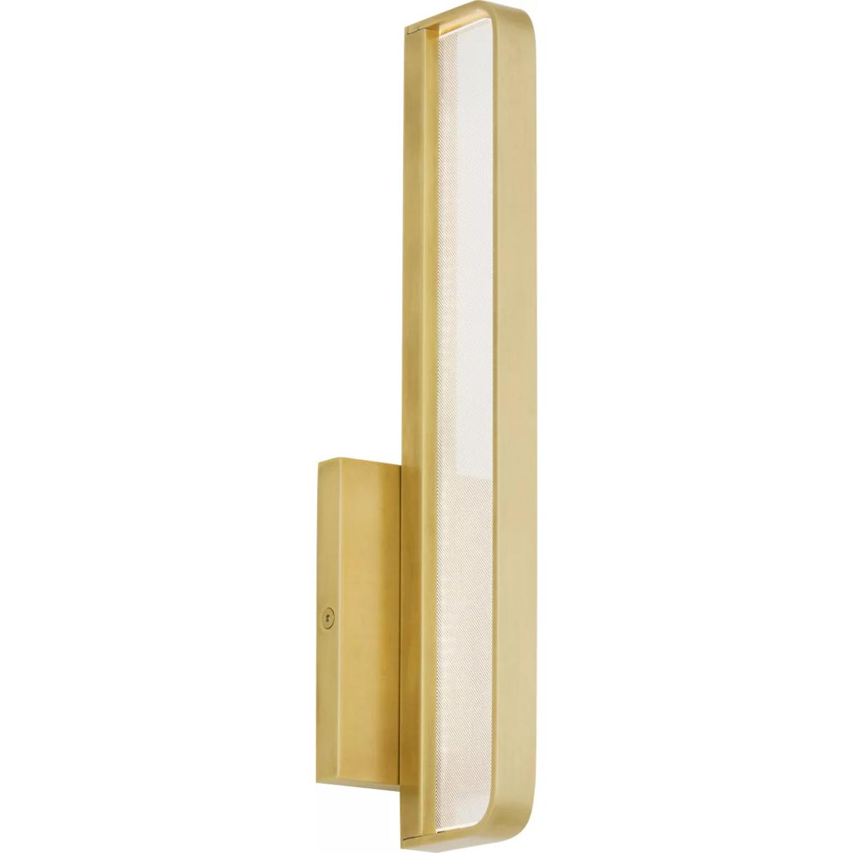Visual Comfort Modern Collection 700BCBND13NB-LED930-277 Sean Lavin Banda LED 3.1 inch Natural Brass Wall/Bath Light Wall Light in LED 90 CRI 3000K 27