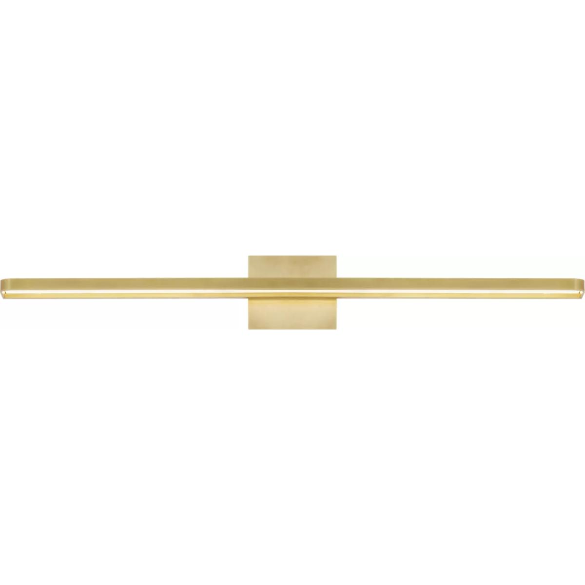 Visual Comfort Modern Collection 700BCBND36NB-LED930 Sean Lavin Banda LED 36 inch Natural Brass Bath Light Wall Light, Integrated LED
