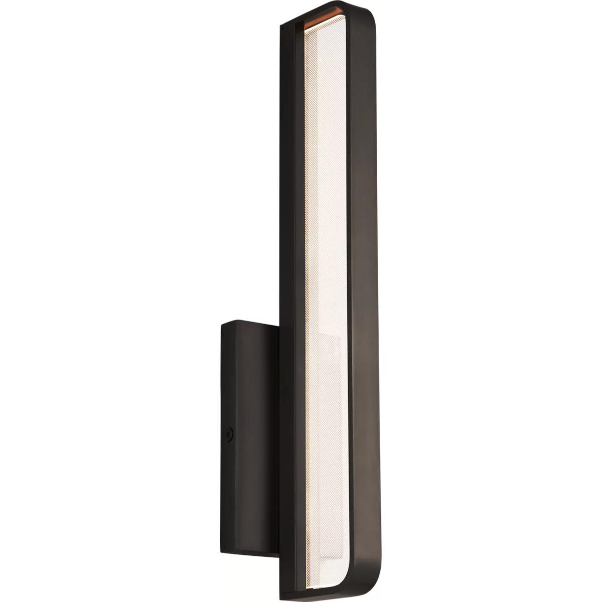 Visual Comfort Modern Collection 700BCBND13Z-LED930-277 Sean Lavin Banda LED Dark Bronze Bath Light Wall Light, Integrated LED