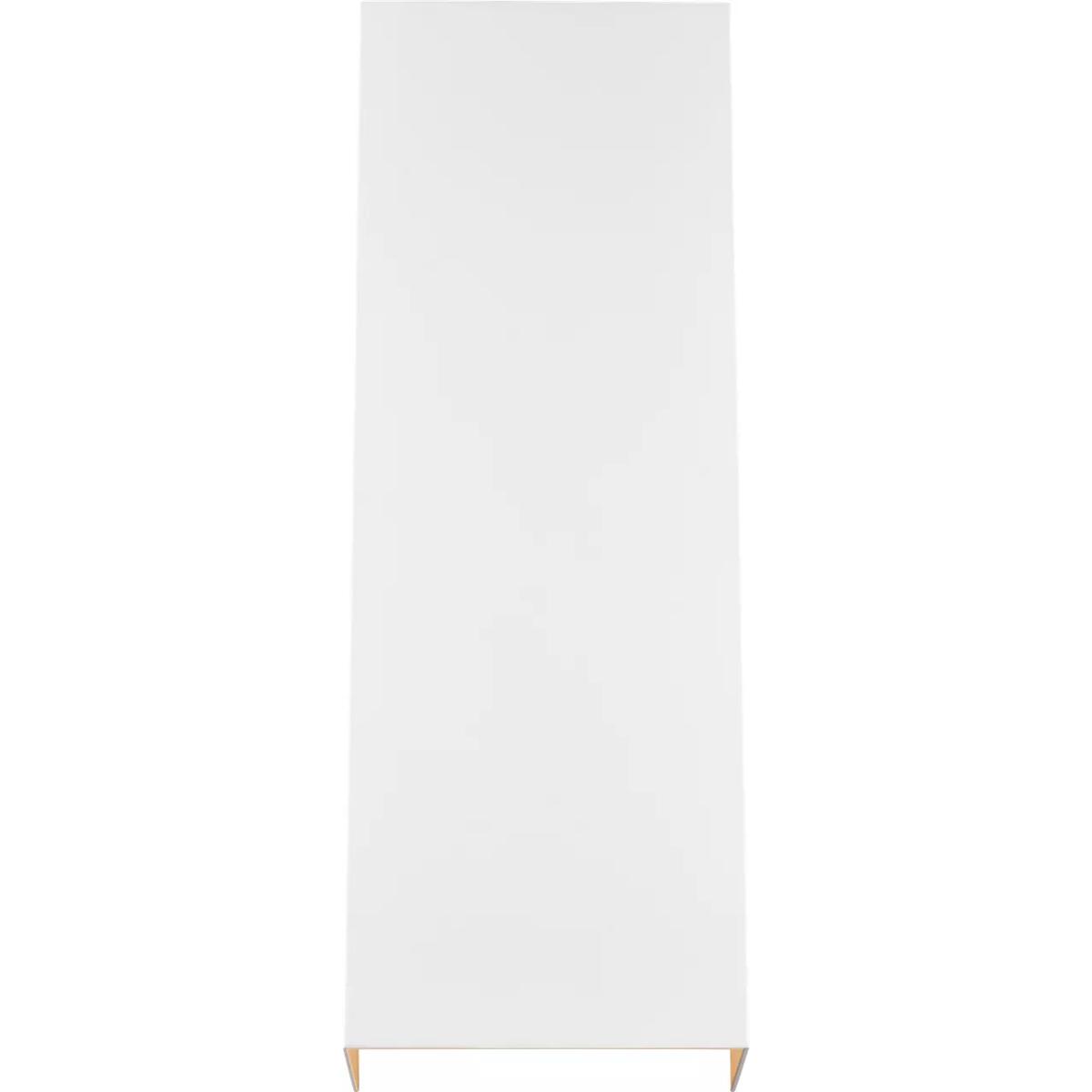 Visual Comfort Modern Collection 700WSBMT17W-LED930 Sean Lavin Brompton LED Matte White ADA Wall Sconce Wall Light, Integrated LED