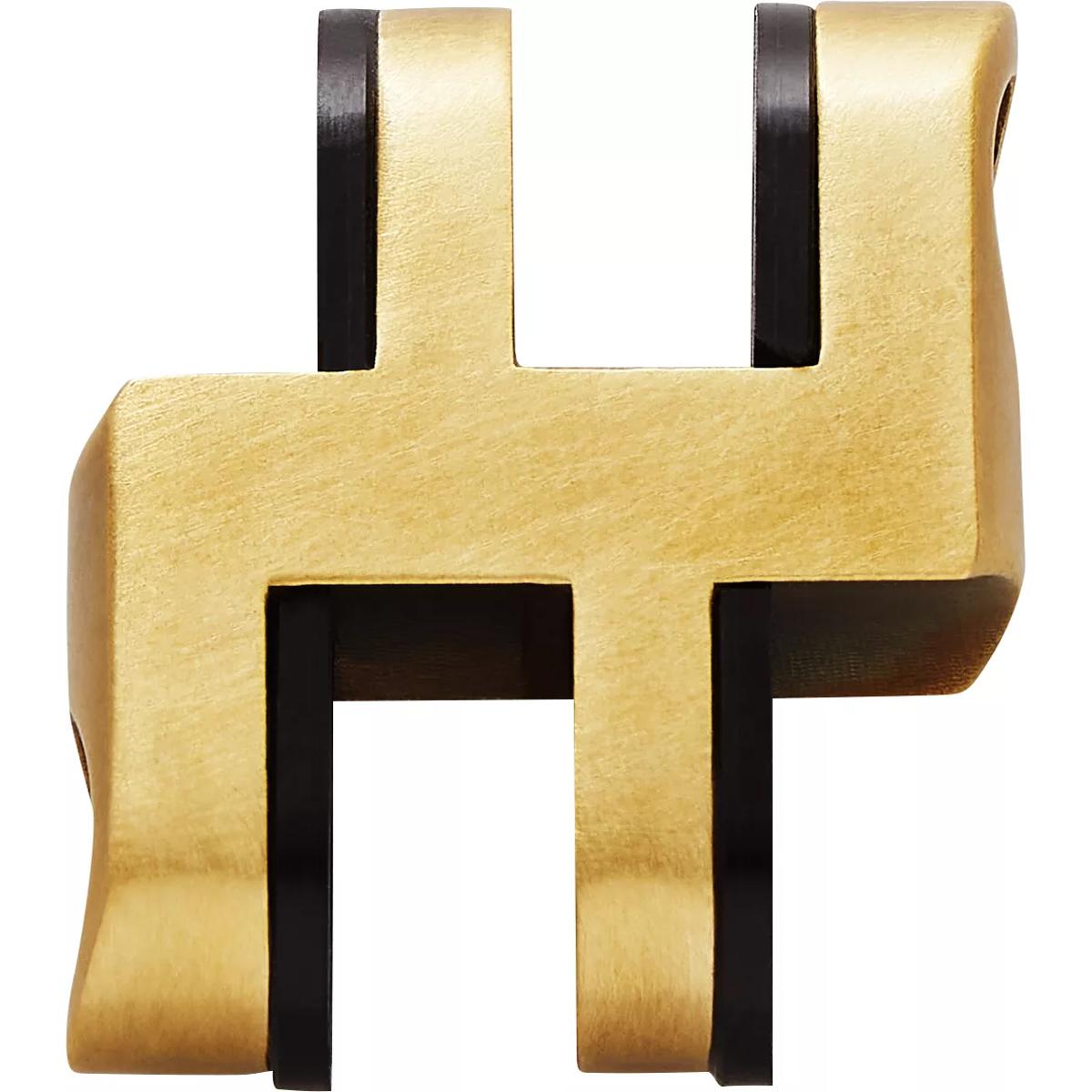 Visual Comfort Modern Collection 700CLRISOCNTNB Sean Lavin Collier Natural Brass LED Isolated Mechanical Connector