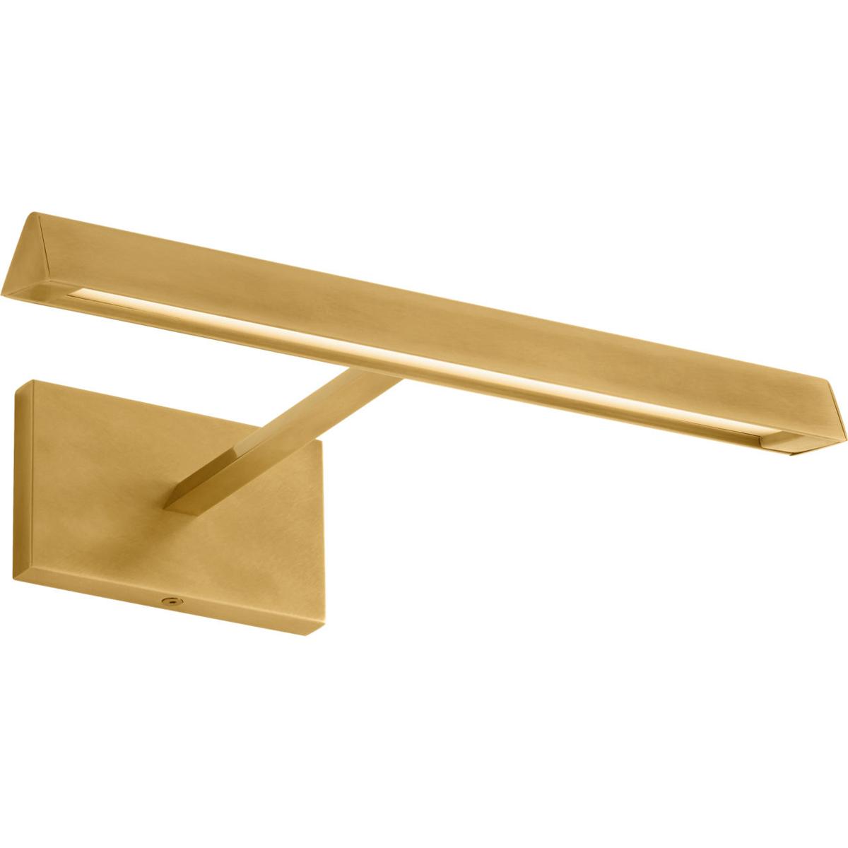 Visual Comfort Modern Collection 700DES12NB-LED930-277 Sean Lavin Dessau 12.6 watt 12.8 inch Natural Brass Picture Light Wall Light in LED 90 CRI 3000