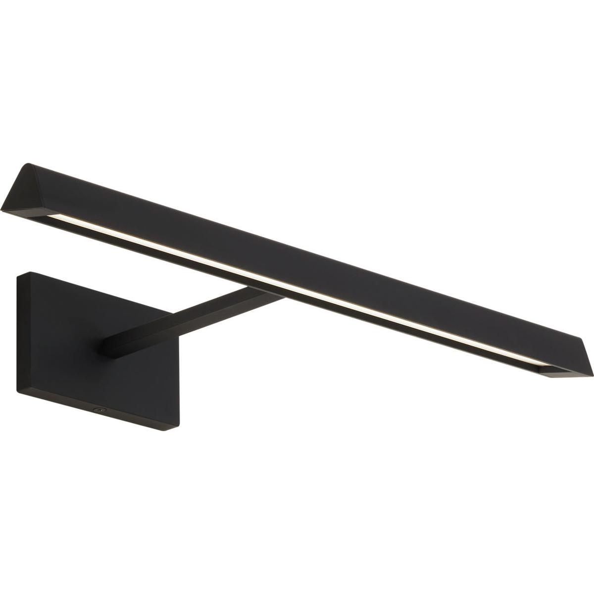 Visual Comfort Modern Collection 700DES18B-LED930-277 Sean Lavin Dessau 18 watt 18 inch Nightshade Black Picture Light Wall Light in LED 90 CRI 3000K