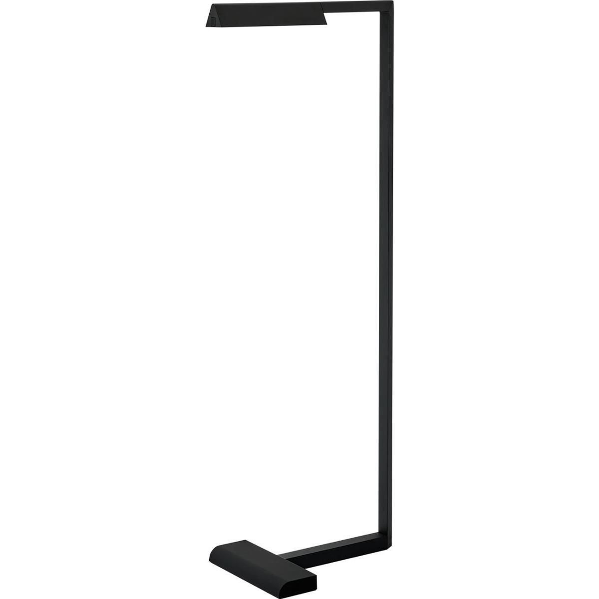 Visual Comfort Modern Collection 700PRTDES38B-LED927 Sean Lavin Dessau 38 inch 10.4 watt Nightshade Black Floor Lamp Portable Light, Integrated LED