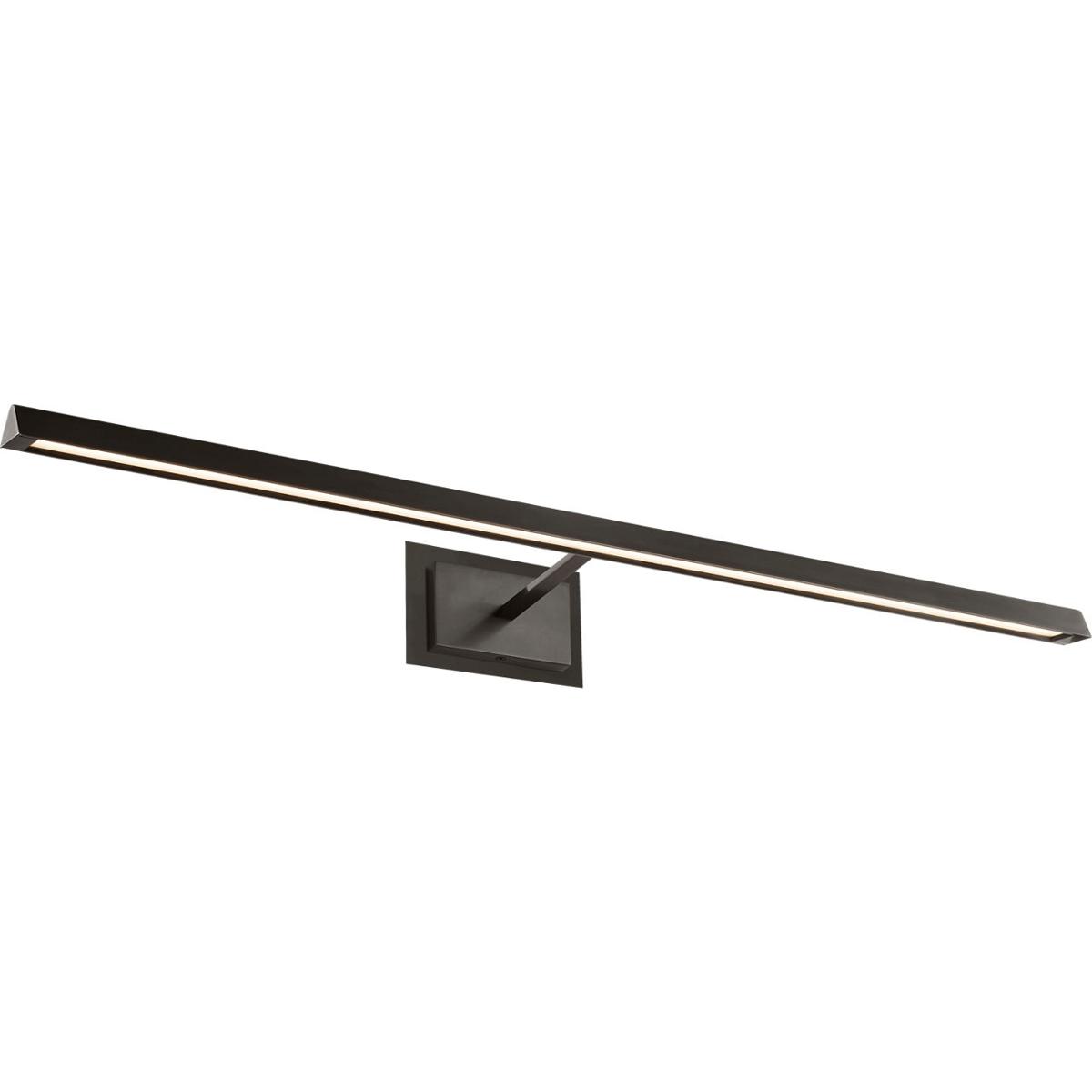 Visual Comfort Modern Collection 700DES36Z-LED930 Sean Lavin Dessau 24.9 watt Dark Bronze Picture Light Wall Light, Integrated LED