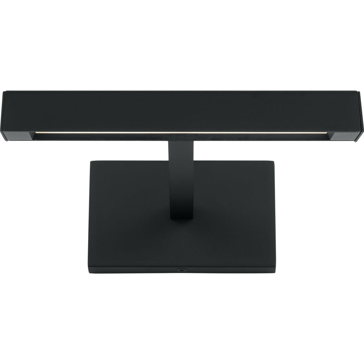 Visual Comfort Modern Collection 700DES8B-LED930-277 Sean Lavin Dessau 9.1 watt Nightshade Black Picture Light Wall Light, Integrated LED