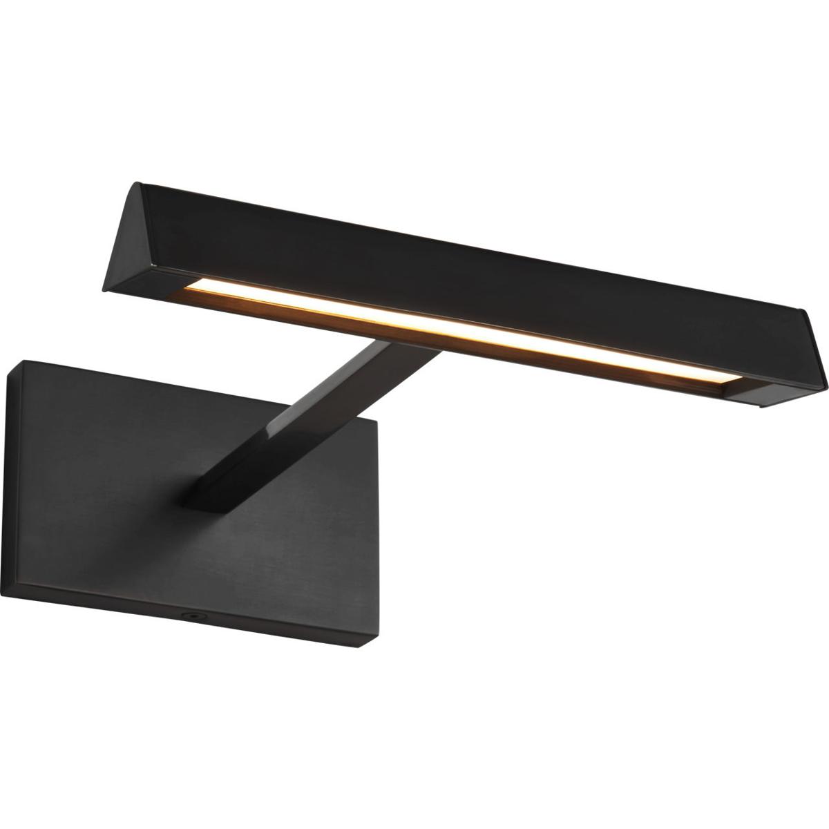Visual Comfort Modern Collection 700DES8Z-LED930-277 Sean Lavin Dessau 9.1 watt Dark Bronze Picture Light Wall Light, Integrated LED