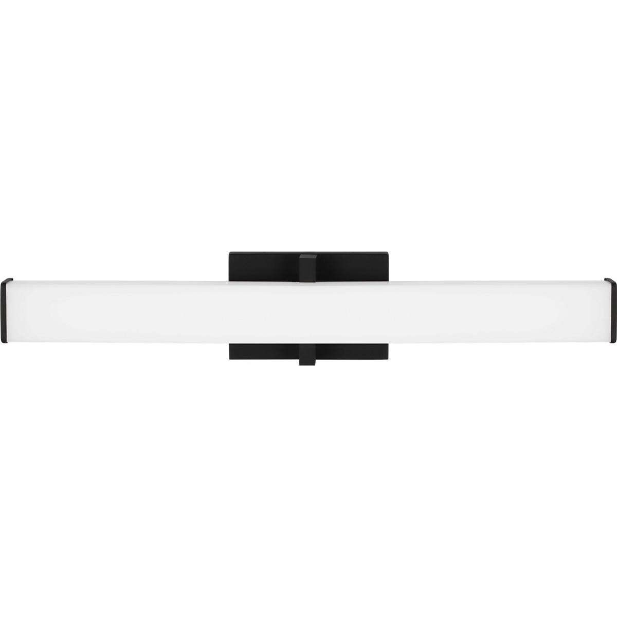 Visual Comfort Modern Collection 700BCELI24B-LED930-277 Sean Lavin Ellis LED 24 inch Nightshade Black Bath Vanity Wall Light in LED 90 CRI 3000K 277V