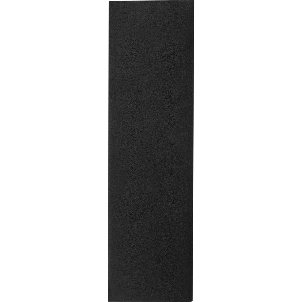 Visual Comfort Modern Collection 700OWINGA9308B120 Sean Lavin Inga LED Black Outdoor Wall Light, Integrated LED