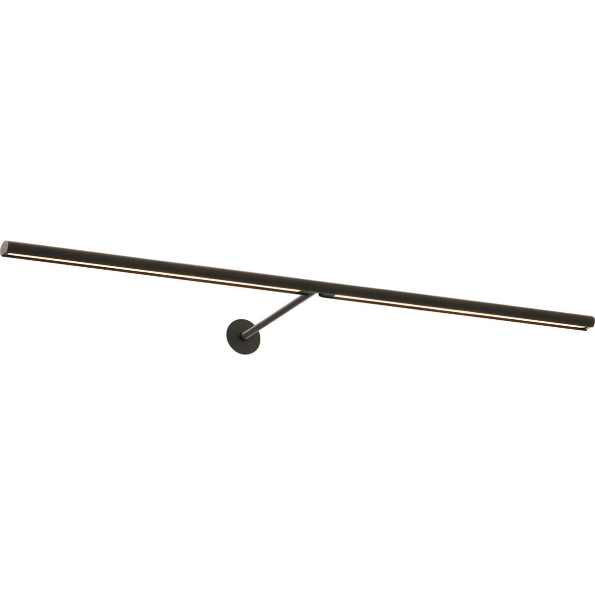 Visual Comfort Modern Collection 700PLUD30Z-LED930 Sean Lavin Modern 20.8 watt Dark Bronze Picture Light Wall Light, Integrated LED