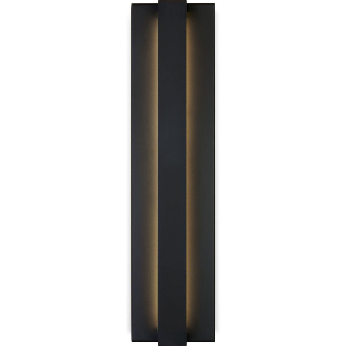 Visual Comfort Modern Collection 700OWWNDB-LED277 Sean Lavin Windfall LED 24 inch Black Outdoor Wall Light in 277V, Integrated LED