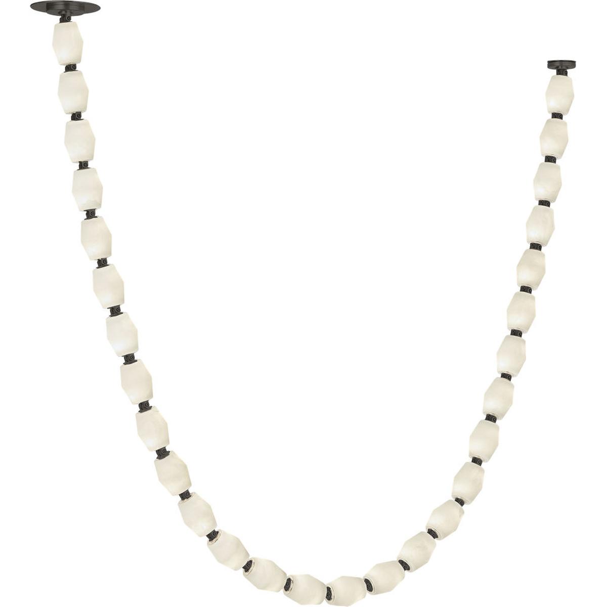 Visual Comfort Modern Collection SLCH55327ALBBZR Sean Lavin Collier 1 Light 2 inch Bronze Chandelier Ceiling Light in 120V